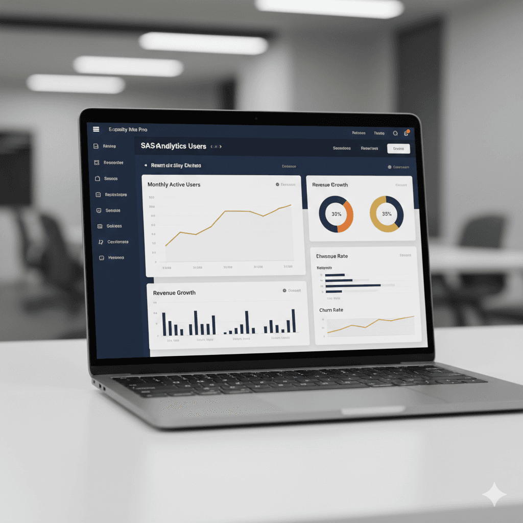 SaaS Analytics Dashboard